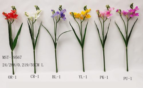 Artificial Flower Multi-color Freesia Featured Image