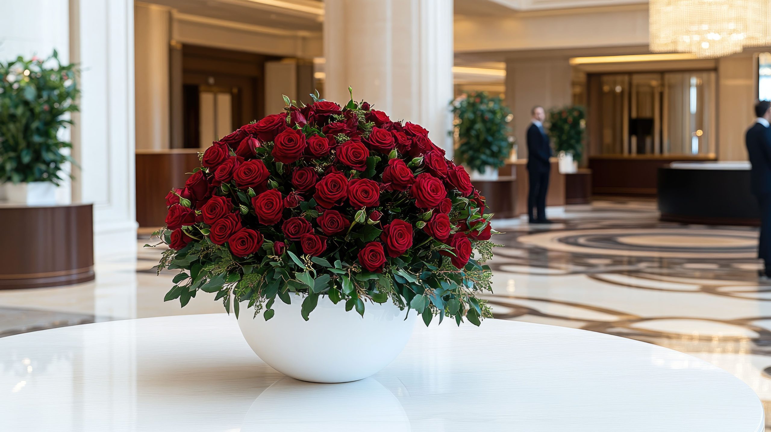 true touch artificial roses wholesale for hotel decoration