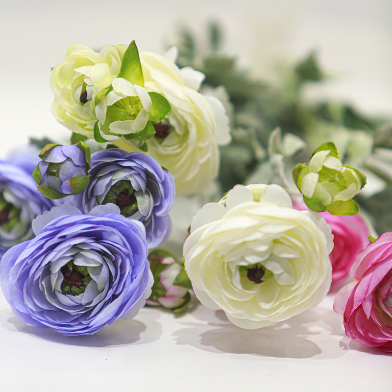 Silk Artificial Ranunculus