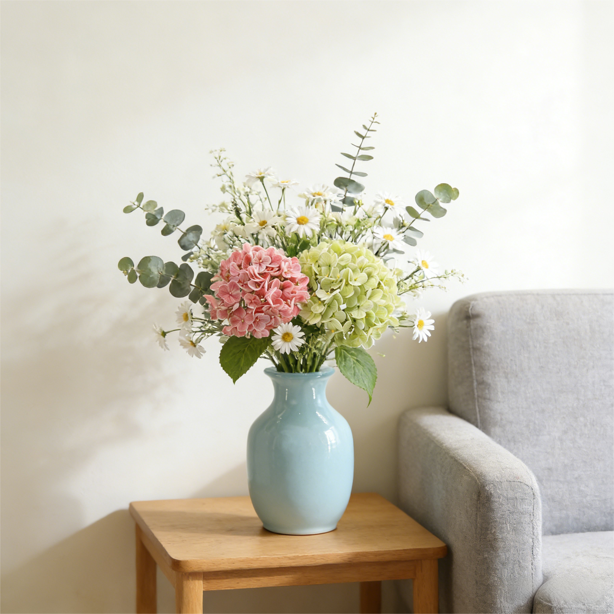 Real-Touch Film Hydrangea