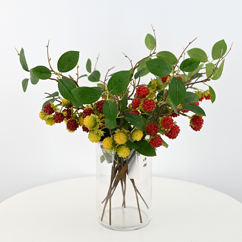 38CM Artificial Raspberry