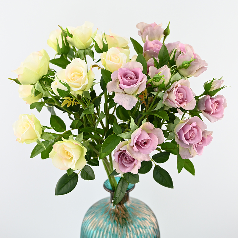 Real Touch Moisturizing Artificial Bubble Roses