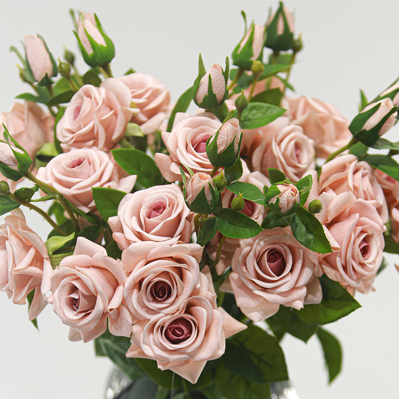 Real Touch Moisturizing Artificial Cappuccino Rose