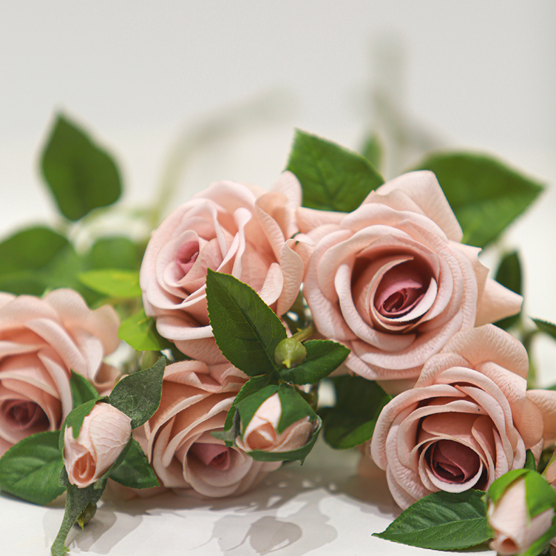 Real Touch Moisturizing Artificial Cappuccino Rose