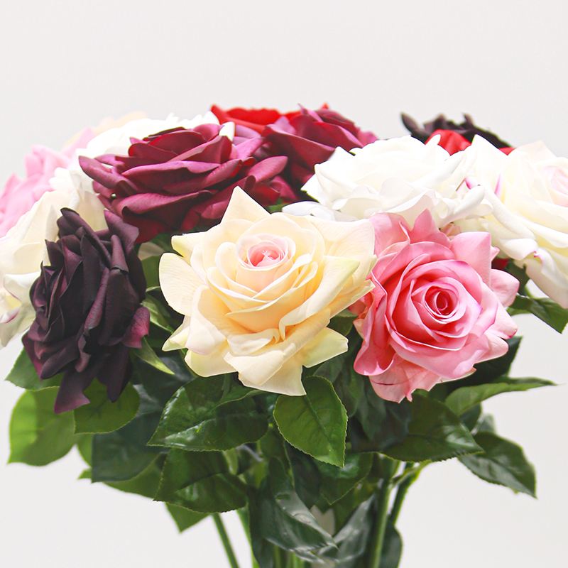 Real Touch Moisturizing Artificial Large Rose