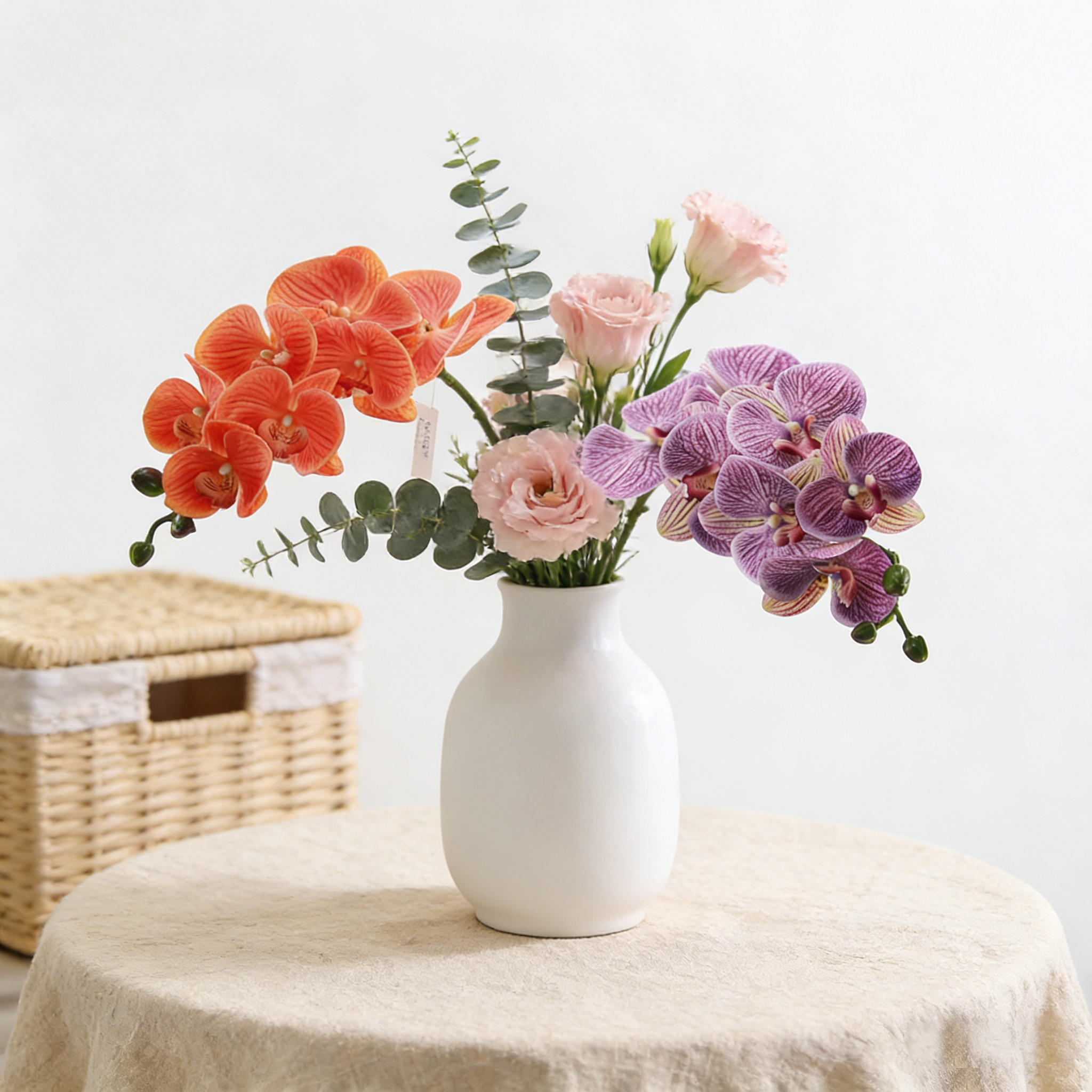 Soft-touch rubber 7-head Phalaenopsis