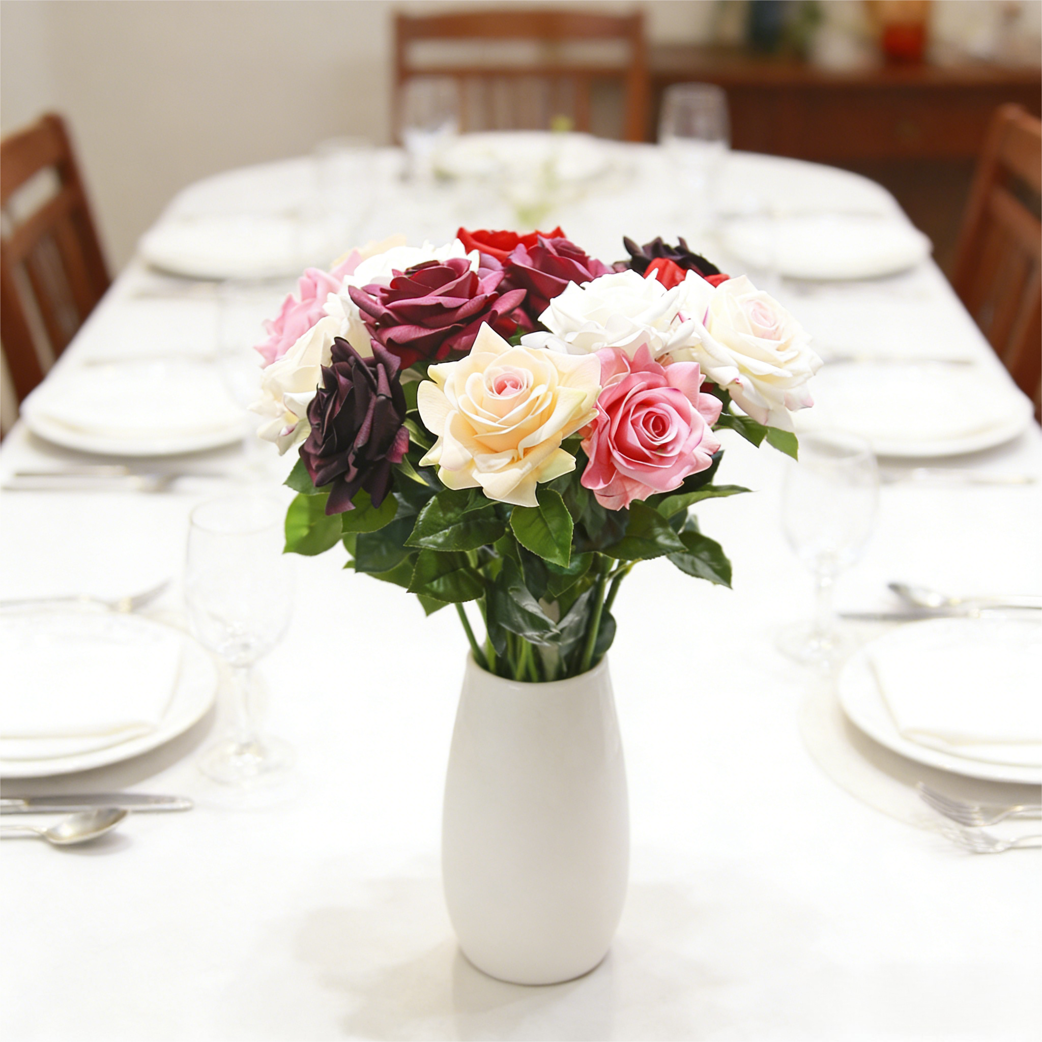 Real Touch Moisturizing Artificial Large Rose